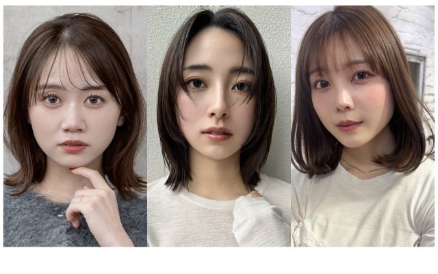 ボブ×前髪あり・なしスタイル【31選】カットやシルエットの違う