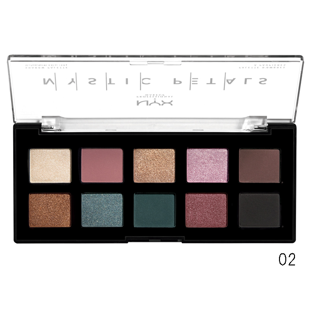 NYX Professional Makeup|ミスティック ペタル シャドウ パレット