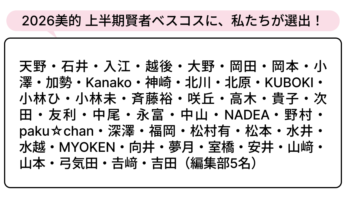 選出者一覧