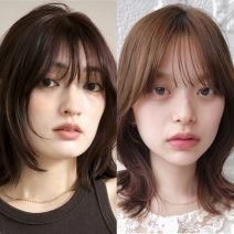 【2026最新】小顔見せミディアム12選！顔型別おすすめやレイヤー、韓国風スタイルを紹介