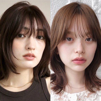 【2026最新】小顔見せミディアム12選！顔型別おすすめやレイヤー、韓国風スタイルを紹介