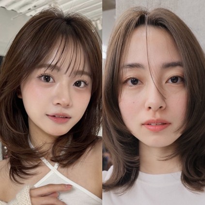 面長さんにおすすめのミディアム19選！顔まわりや前髪で顔型をカバー